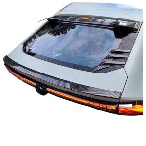 Rear Window Roof Spoiler Wing Top Deflector Carbon Fiber Look for CHANGAN UNI-V/IDD 2022-2024
