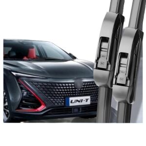 Front and Rear Silent Frameless Wiper Blade Set for CHANGAN UNI-T 2021-Present
