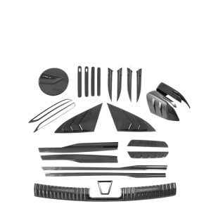 Rear Window Louver Carbon Fiber Style for CHANGAN UNI-V 2022-Present