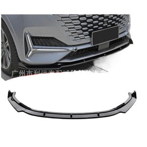 Front Bumper Lip Spoiler Chin Splitter for CHANGAN UNI-K 2021-2023 ABS Carbon Fiber Pattern