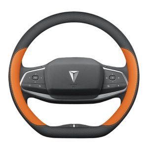 Ultra-Thin Nappa Leather Steering Wheel Cover for DEEPAL S07 S09 L07 SL03 G318