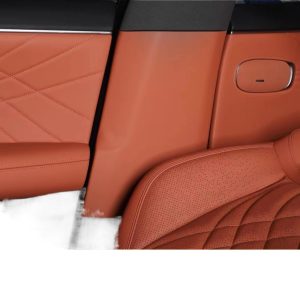 B-Pillar Leather Safety Belt Anti-Collision Protective Pads for DEEPAL S07