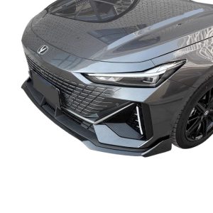 Front Bumper Lip Spoiler Chin Guard for CHANGAN UNI-V and UNI-V iDD 2022-2023