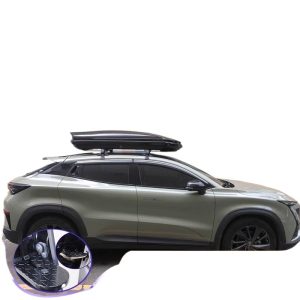 Car Roof Luggage Box and Travel Rack Crossbar Set for CHANGAN UNI-K UNI-T BenBen EV CS75 PHEV