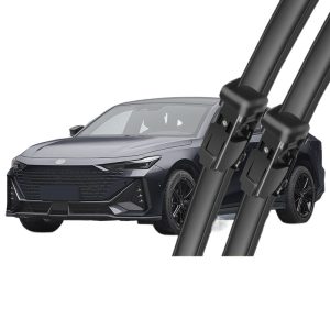 Frameless Front Wiper Blades Pair (Natural Rubber) for CHANGAN UNI-V 2022-Present