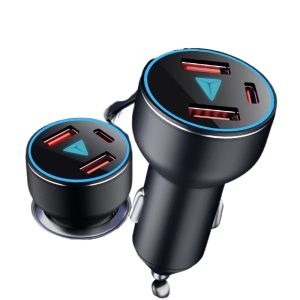 120W Super Fast Car Charger Cigarette Lighter Adapter for DEEPAL SL03 and S07
