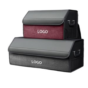 Foldable Luxury Leather Trunk Storage Box for CHANGAN CS75, UNI-V, UNI-Z, and Eado