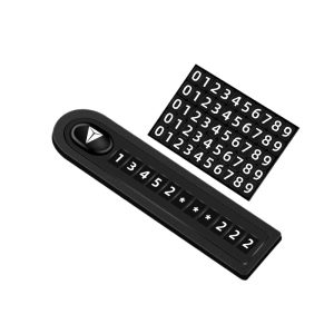 DEEPAL Temporary Parking Number Card Metal Phone Plate for SL03 S07 S05 L07 G318