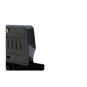 Full Edge License Plate Frame for DEEPAL G318 (2024+) Carbon Fiber Style 2-Piece Set