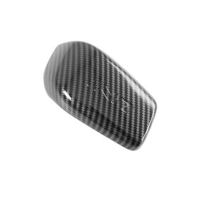 Interior Gear Shift Knob Cover Carbon Fiber Pattern for 2021 CHANGAN UNI-K