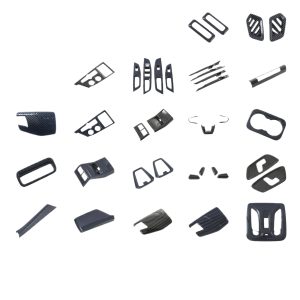 Interior Trim Accents ABS Carbon Fiber Pattern for CHANGAN UNI-V Gear Shift Head