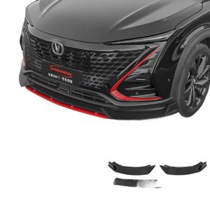 Front Bumper Lip Spoiler Chin Guard and Anti-Collision Trim for CHANGAN UNI-T (2020+)