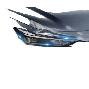 Smoked Black TPU Headlight Protective Film for CHANGAN UNI-V