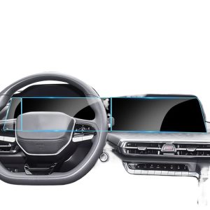 Tempered Glass Screen Protector Set for CHANGAN LUMIN Navigation and Instrument Display