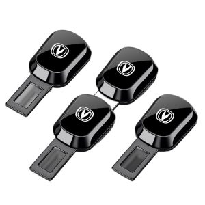 Seat Belt Extender Buckle Connector 2-Count Set for CHANGAN Eado, UNI-V, CS55, and CS75 PLUS