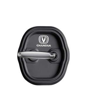 4Pcs Silicone Car Door Lock Buckle Protective Cover for CHANGAN Eado CS55 CS75 CS35 UNI-T