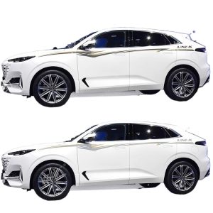 Car Body Side Waistline Stickers and Decorative Decals for CHANGAN UNI-K