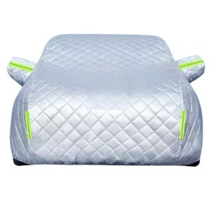 DEEPAL G318 All-Weather Padded Car Cover, Snow and Hail Resistant SUV Outdoor Protector