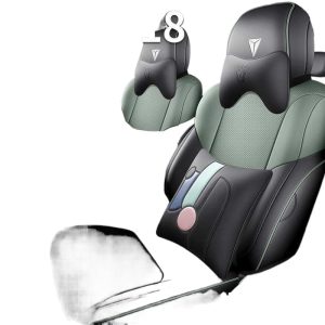 All-Season Perforated Leather Car Seat Covers for DEEPAL G318