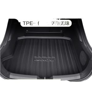 Custom Fit TPE Waterproof Trunk Mat for CHANGAN UNI-V/iDD with Right Side Audio-Backrest Solution