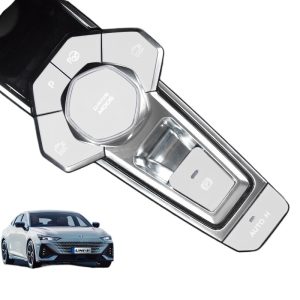 Interior Button Decoration Trim Stickers Aluminum Alloy for CHANGAN UNI-V and UNI-K