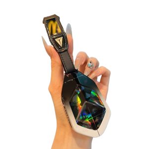 Zinc Alloy Car Key Case with Carbon Fiber Pattern for DEEPAL SL03 S07 S05 L07 S09 G318