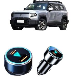 Car Fast Charger Cigarette Lighter Adapter with PD+USB 66W for DEEPAL G318