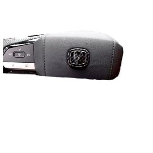 Carbon Fiber Style Emblem Decoration Set for CHANGAN UNI-V Front Rear and Steering Wheel