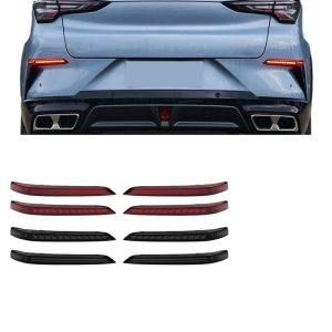 LED Rear Bumper Light Trim for CHANGAN UNI-T and 3rd Gen CS55 PLUS Smoked Finish