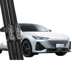 Front Windshield Wiper Blade Set for CHANGAN UNI-V Bone-Free Rubber Wiper Strips