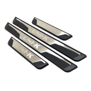 Exterior Door Sill Plate Guard Set (Plastic Type D) 4-Piece for CHANGAN UNI-K