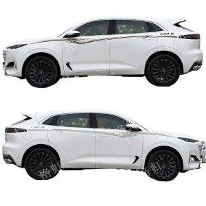 Car Body Side Waistline Decal Stickers for CHANGAN UNI-K Personalized Styling