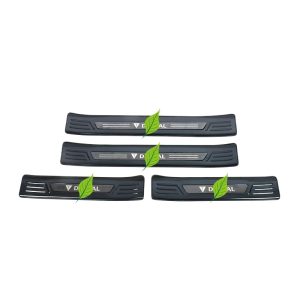 Inner and Outer Door Sill Guards and Rear Bumper Protector Stainless Steel for DEEPAL G318 2024