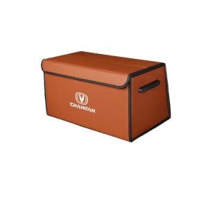 Foldable Waterproof Leather Trunk Storage Trunk Organizer for Changan CS75 Plus CS35 CS55 Eado UNI-T