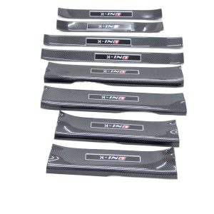 Carbon Fiber Style Inner and Outer Sill Scuff Plates for CHANGAN UNI-K