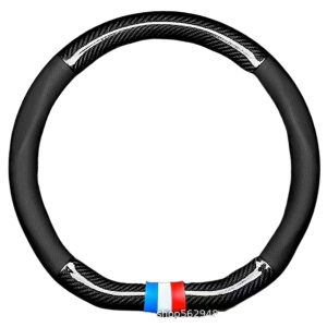 Custom Leather and Carbon Fiber Steering Wheel Cover for 2022 CHANGAN UNI-T