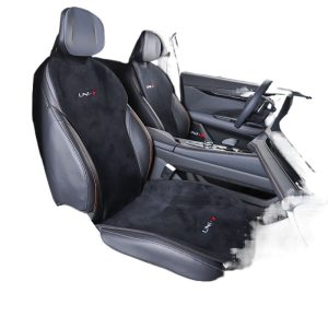 Breathable Ice Silk and Flannel 3-Piece Car Seat Cushion Set for CHANGAN UNI-V