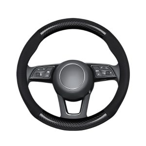 Carbon Fiber Texture D-Type Steering Wheel Cover for DEEPAL S05 S07 SL03 L07 and G318