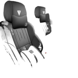 Custom Fit Breathable Leather Seat Covers for DEEPAL G318 All Seasons Fully Enclosed