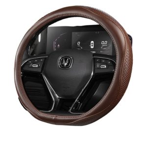 Genuine Leather D-Shape Steering Wheel Cover for CHANGAN UNI-K UNI-T CS75 PLUS CS55 CS35 Eado