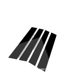 Black Mirror Pillar Post Trim Window Accent for DEEPAL G318 2024-2025