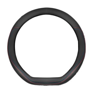 Custom Nappa Leather Carbon Fiber Style Steering Wheel Cover for 2022 CHANGAN UNI-K