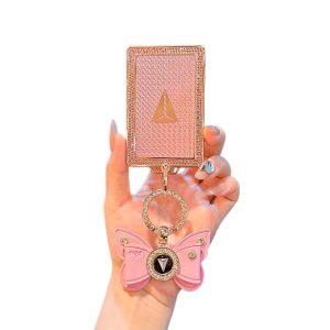 TPU Rhinestone Card Key Cover for DEEPAL S07 S7 G318 SL03 S05 Pink Diamond Finish