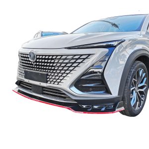 Front Bumper Lip Spoiler Fang Style Splitter for CHANGAN UNI-T 2020-2022