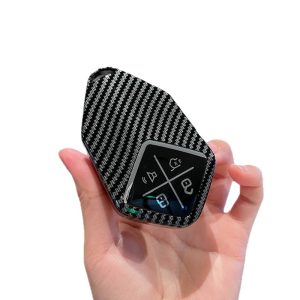 Carbon Fiber Style ABS Car Key Protective Case for DEEPAL L07 S07 S05 SL03 G318 S09