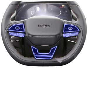 Interior Steering Wheel Button Protection Film for CHANGAN CS75 Eado and NEVO 2021-2024