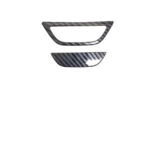 Interior Armrest Storage Box Button Trim Cover ABS Sticker for DEEPAL S07
