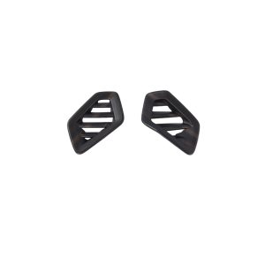 Interior Dashboard Air Conditioner Outlet Trim Stickers Carbon Fiber Style for 2022 CHANGAN UNI-V