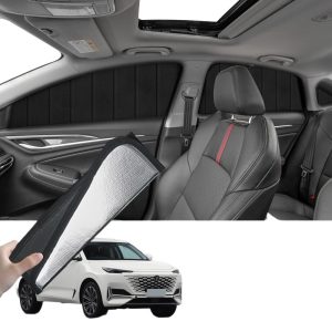 Foldable Privacy Side Window Sunshades for Changan UNI-K 2021-2025 (2-Piece Set)