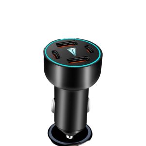 Dual USB Super Fast Car Charger with 1.2m Cable for DEEPAL G318